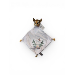 Doudou plat Bambi broder au...