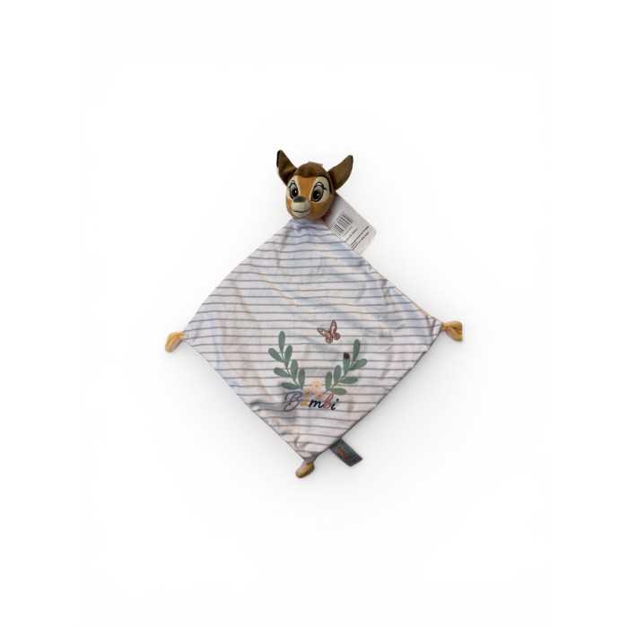 Doudou plat Bambi broder au prénom