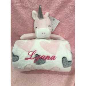 Peluche  plaid Licorne...