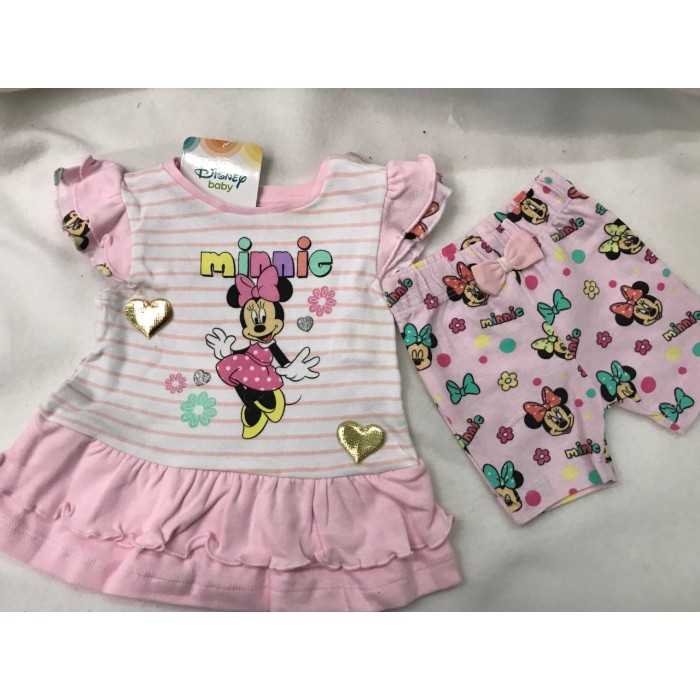 Robe Minnie plus short brode au prénom