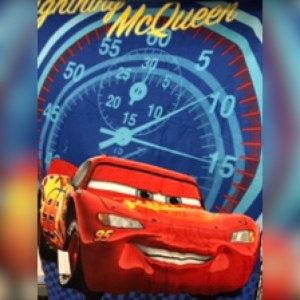 Plaid Disney cars brode au...