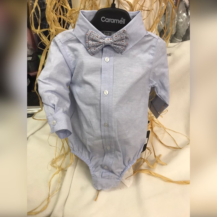 Chemise body brode au prénom