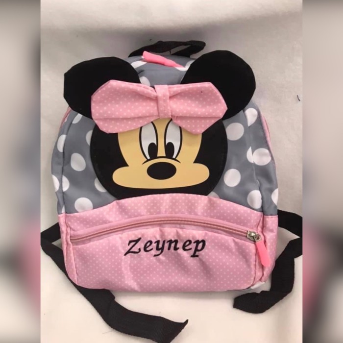 Sac  a dos  minnie personnalisé