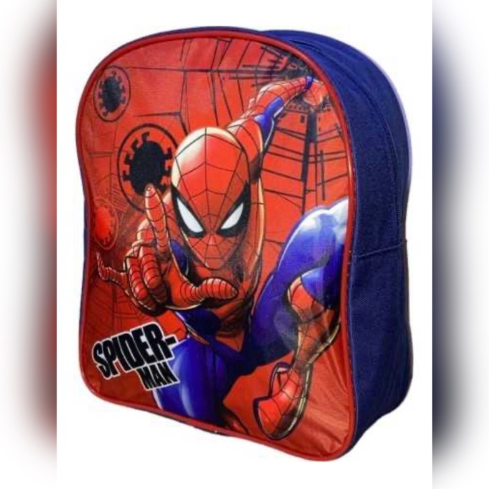 Sac a dos Spiderman brodé au prénom