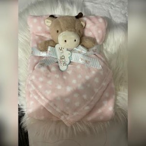 Doudou plaid brodé au prénom