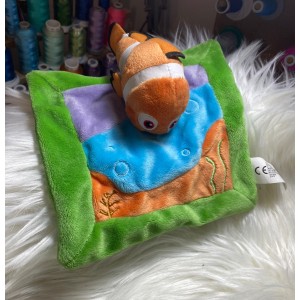 Doudou nemo brode au prénom