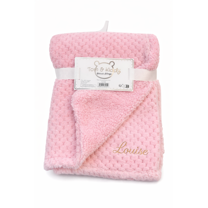 Plaid bébé personnalisé Douceur Prénom